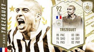 WORTH THE UNLOCK?! 92 ICON SWAPS MOMENTS TREZEGUET REVIEW!! FIFA 20 Ultimate Team