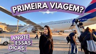 Primeira vez no aeroporto: Conselhos sobre como lidar com a ansiedade de voar