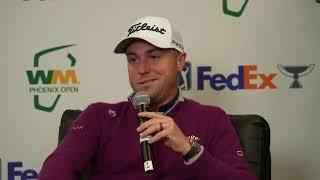 Justin Thomas Tuesday Press Conference 2024 WM Phoenix Open © PGA Tour