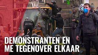 Kijk terug: zo verliep gewelddadige ontruiming UvA-demonstraties