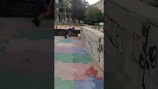 un día de parkour en granada.