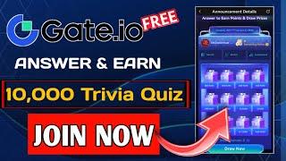 Gate.io Sports Trivia Quiz: Answer to Earn $10,000 Prizes  Gateio Answer And Earn