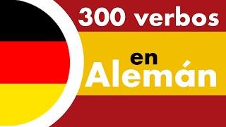 300 verbos - Alemán + Español - Leer y escuchar - (Hablante nativo)