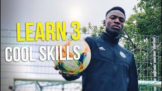 Learn 3 Easy Football Skills In 2 Minutes!