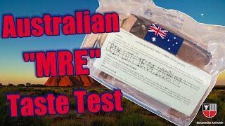 Australian Military MRE (CR1M) 24-Hour Combat Ration Aussie Defense Force Meal Ready To Eat Review