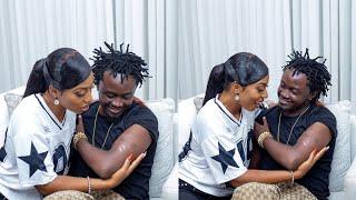 Bahati Tattoos Diana Marua's Name On His Arm As Gift Number 5!