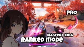 [ACE RACER] RANKED MODE # 6 - Excalibur vs Pros - |Road to KING| IPAD/IOS