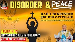 The God of Peace ️ | Surrender & Deliverance Prayer |  Fr.Roni George VC | November 28th