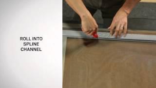 Rescreening a Patio Door Insect Screen | Andersen Windows