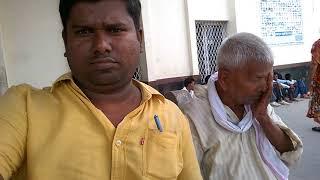 Devendra dev with his father in Purnea railway junction