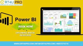 Microsoft Power BI training