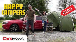 Setting up a cheap Car Tent from TEMU | CarsIreland.ie