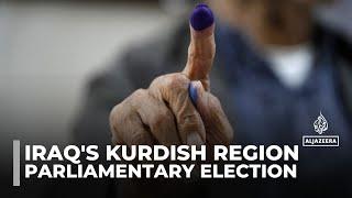 Iraq’s semi-autonomous Kurdistan region votes for new parliament