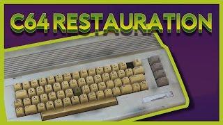 Commodore 64 Restauration. C64 von Ranzig zu Mint.