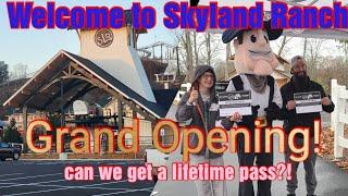 Skyland Ranch Grand Opening w/ ceremonies | Arriving early for that lifetime pass!