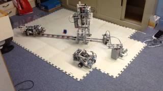 World Robot Olympiad 2014 Open Category Final 1st place ,testing video(Team : U.F.B.H)