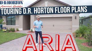 Touring a DR Horton "Aria" Floor-Plan (3/2, 1672 sf)