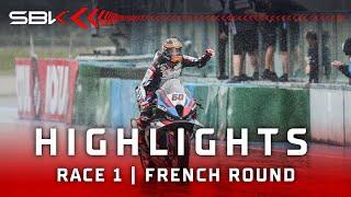 FULL HIGHLIGHTS: Race 1 at Magny-Cours ️ | 2024 #FrenchWorldSBK 