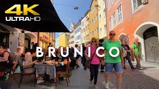 Walking in downtown BRUNICO, Italy in 4K Ultra HD \\ ASMR walking tour