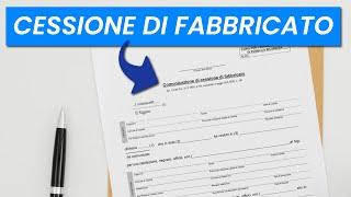 CESSIONE DI FABBRICATO: Onde e Como Fazer - Quando Utilizar (Documentos para Cidadania Italiana)