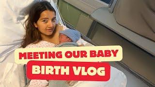 Meeting Our Baby for the First Time: Birth Vlog