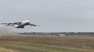 Antonov AN-225 Takeoff from Otopeni, Romania (LROP)