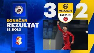 Mozzart Bet Super liga 2024/25 - 18.Kolo: IMT – NAPREDAK 3:2 (1:2)