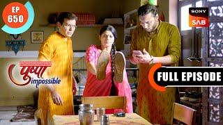 Investigating Sarang | Pushpa Impossible | Ep 650 | Full Episode | 4 July 2024