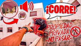 MALA IDEA hacer PARKOUR en ESTE LUGAR ABANDONADO...️| *FINAL INESPERADO*