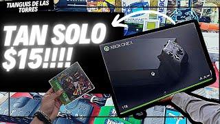 Encontre una XBOX ONE X en $15!!// BUSCANDO CONSOLAS EN EL TIANGUIS DE LAS TORRES