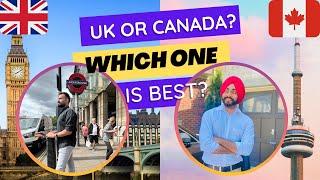 UK or Canada | How to choose best Country? | @PindtoCanada  | Student & Job