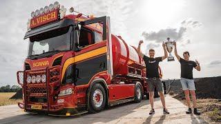 Stront, stront en nog eens stront met de Mooiste Truck van Nederland! 