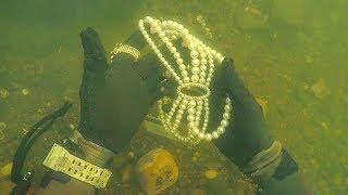 Found Jewelry Underwater in River While Scuba Diving for Lost Valuables! (Unbelievable)