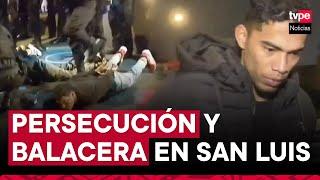 Balacera en San Luis: policía fue herido en enfrentamiento con delincuentes