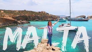 Travel Vlog Malta Girls Trip | Blue Lagoon | Cafe del Mar Malta 2019