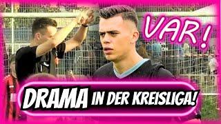 VAR Drama in der Kreisliga!  War das wirklich ein Elfmeter?!  I  Qualle pfeift!