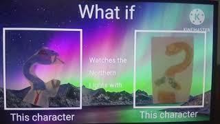 Nicholas The Anacondrai (Me) Watches The Northern Lights With Laureate
