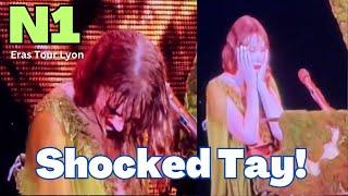 Taylor Swift CAN’t BELIEVE for Lyon’s DIFFERENT cheer and applause on N1 Eras Tour