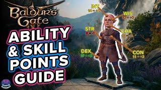 Character creation ability and skill points explained | Baldur's Gate 3 Guide