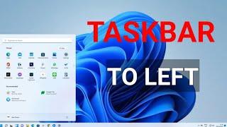 How to Move the Taskbar Icons to the Left on Windows 11