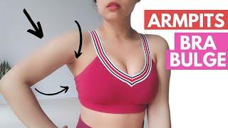 Looking Hot In Crop Top Dresses! Bra Bulge + Armpit Fat Workout - Breast Lift Program Part 2