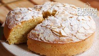 NO Flour | Moist and Delicious ALMOND-Coconut Cake | Easy cake Dessert | Asmr cooking