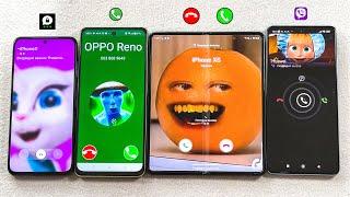 Threema, FacetoCall, Viber & Incoming Call Moto E30N + OnePLUS Nord + Samsung Z Fold 3 + POCO X5P