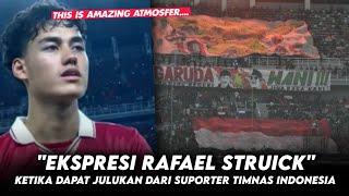 "DI BUAT MERINDING SUPORTER INDONESIA" Lihat Ekspresi Rafael Struick Ketika Dapat Julukan Dari Fans