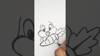 HOW TO DRAW RABBIT- CREATIVE FUN