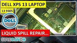 XPS 13 9305 Drowning Rescue: Dell's Liquid Spill Repair Journey | Full Revival Walkthrough