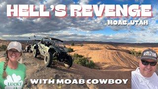 Riding with Moab Cowboy - Hell's Revenge - Moab, Utah