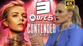 DANA WHITE CONTENDER SERIES! | Charlize Theron EA Sports UFC 5 Career | PT 3. Valentina Shevchenko