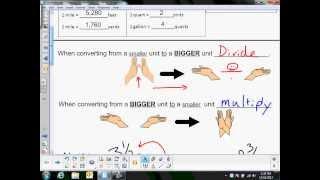 Converting Units in the Customary System Video