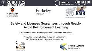 RSS 2021, Spotlight Talk 41: Safety and Liveness Guarantees through Reach-Avoid RL